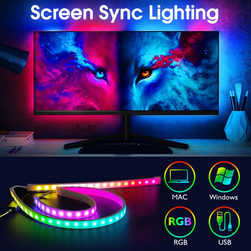 LED Monitor Sync Light